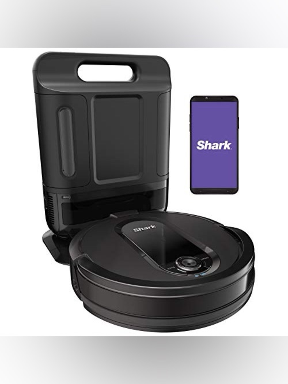 NEW Shark AV1010AE IQ Robot Vacuum with XL Self-Empty Base Black